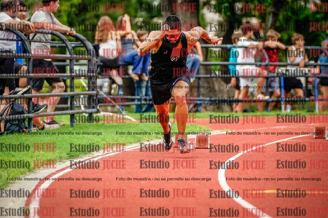 Fotos de los 200 m de varones