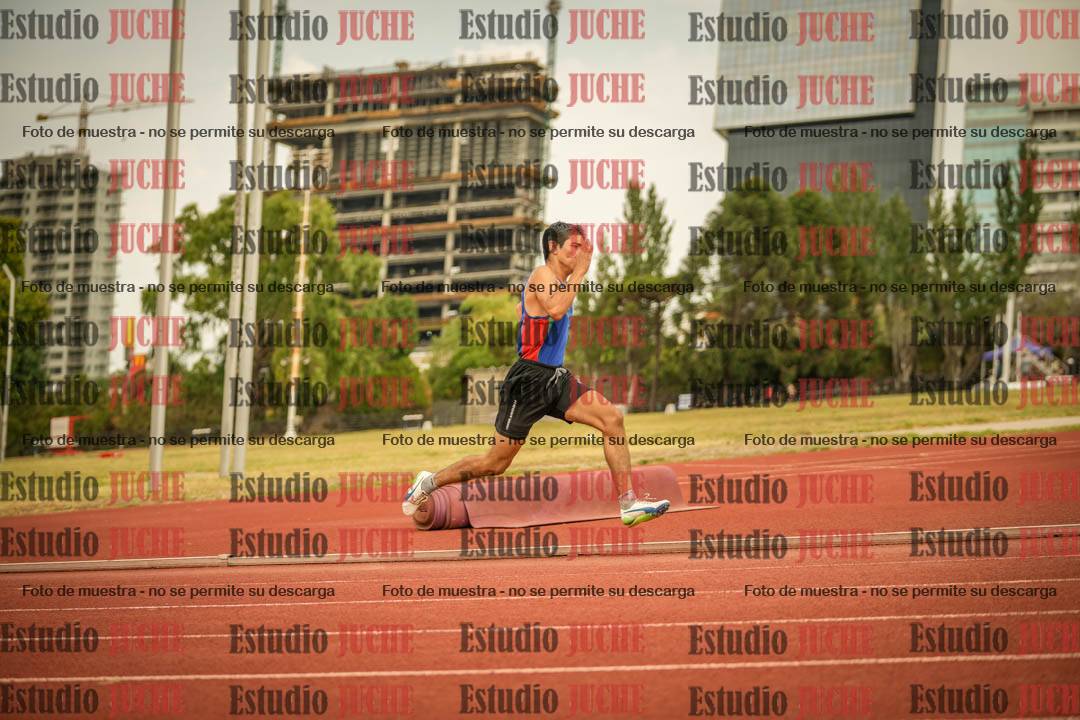 Fotos de los 200 m llanos de varones