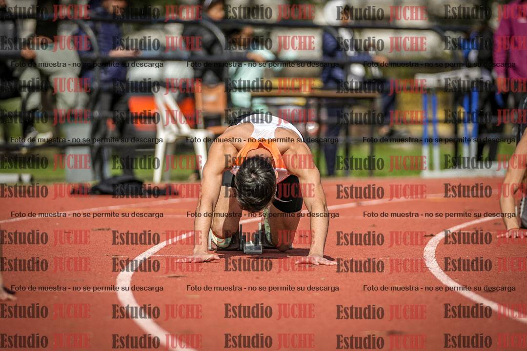 Fotos de los 200 m llanos de varones