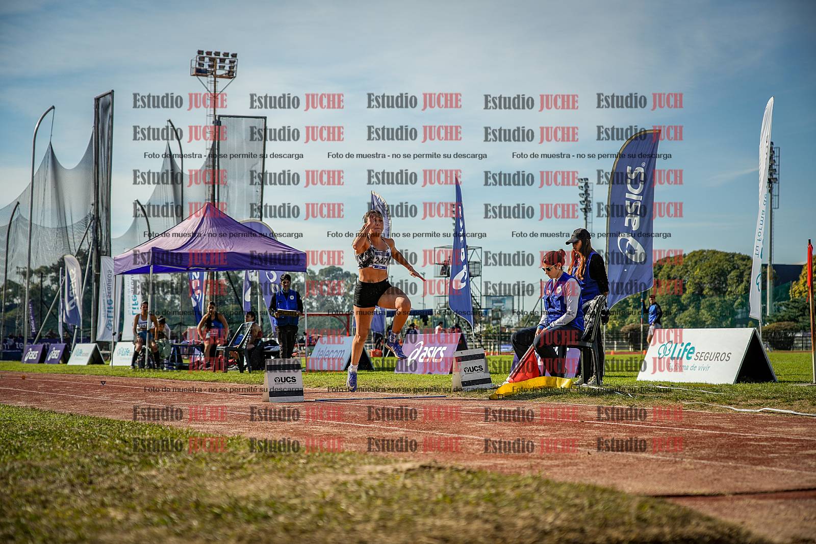 Fotos del salto triple de mujeres