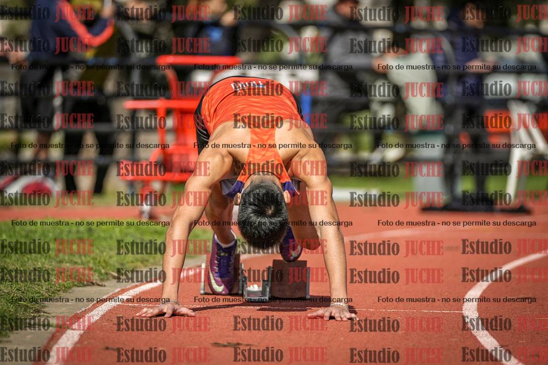Fotos de los 200 m llanos de varones