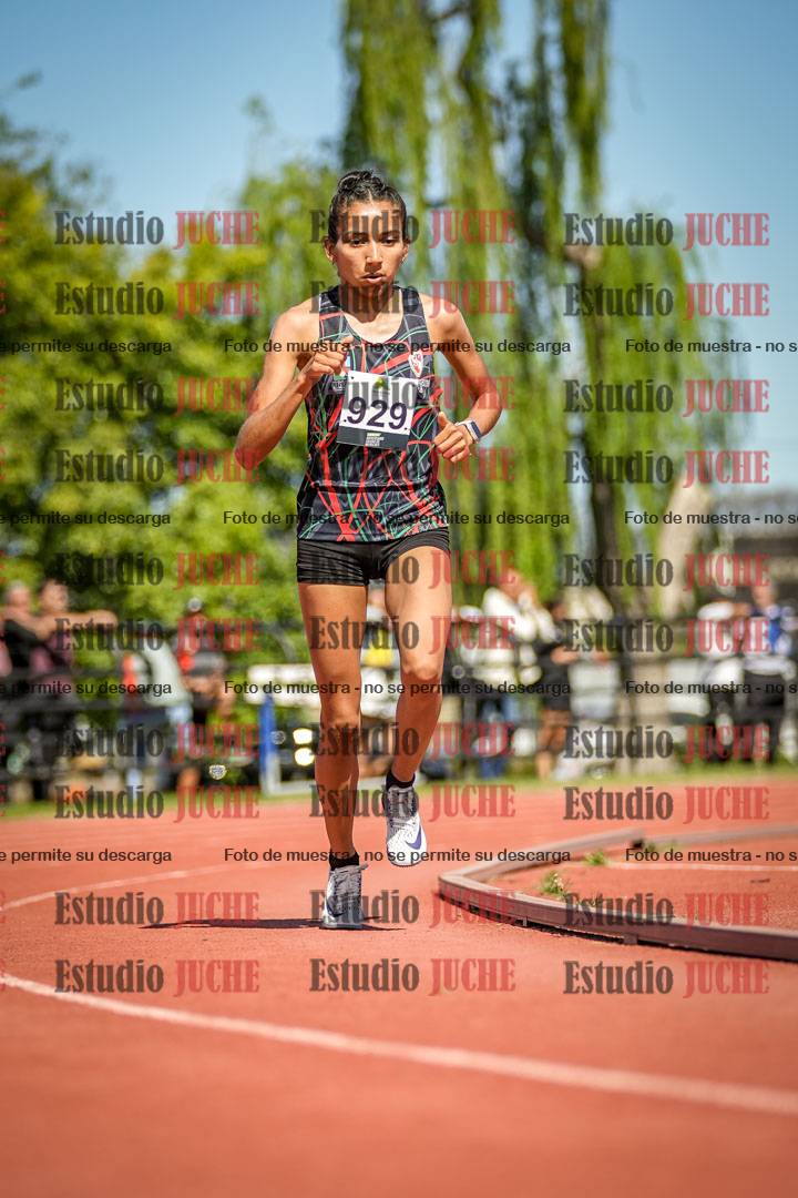 Fotos de los 5000 m llanos de mujeres