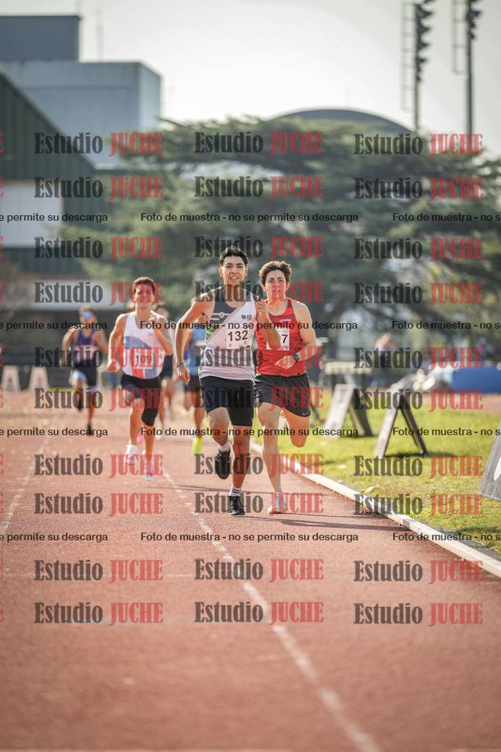Fotos de los 800 m llanos de varones