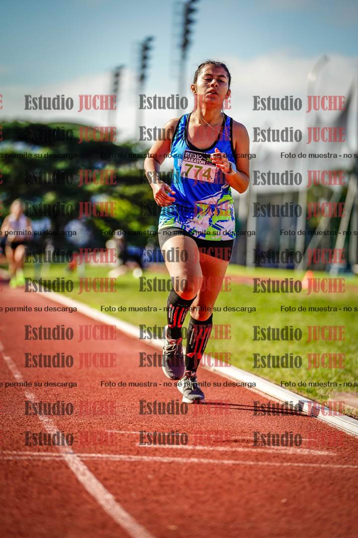 Fotos de los 1500 m de mujeres