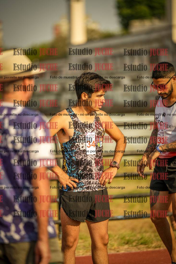 Fotos de los 1500 m llanos de varones