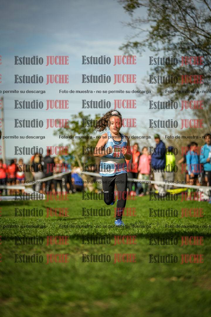Fotos de la llegada del cross de 1000 m