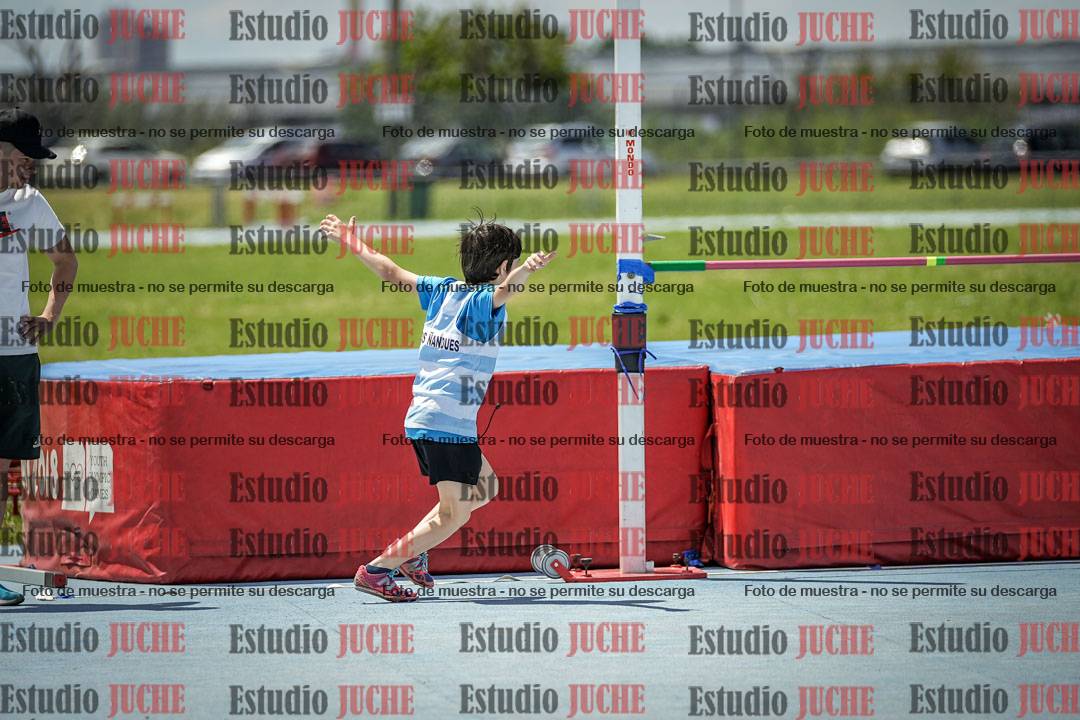 Fotos del salto en alto de varones - U12