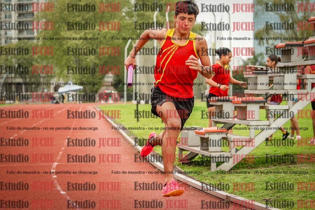 Fotos de las postas 8x200 m mixtas