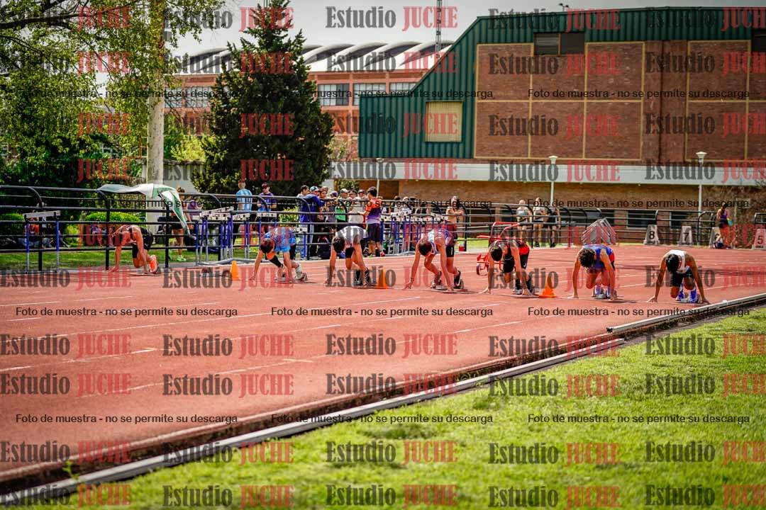 Fotos de los 80 m llanos de varones - FINAL