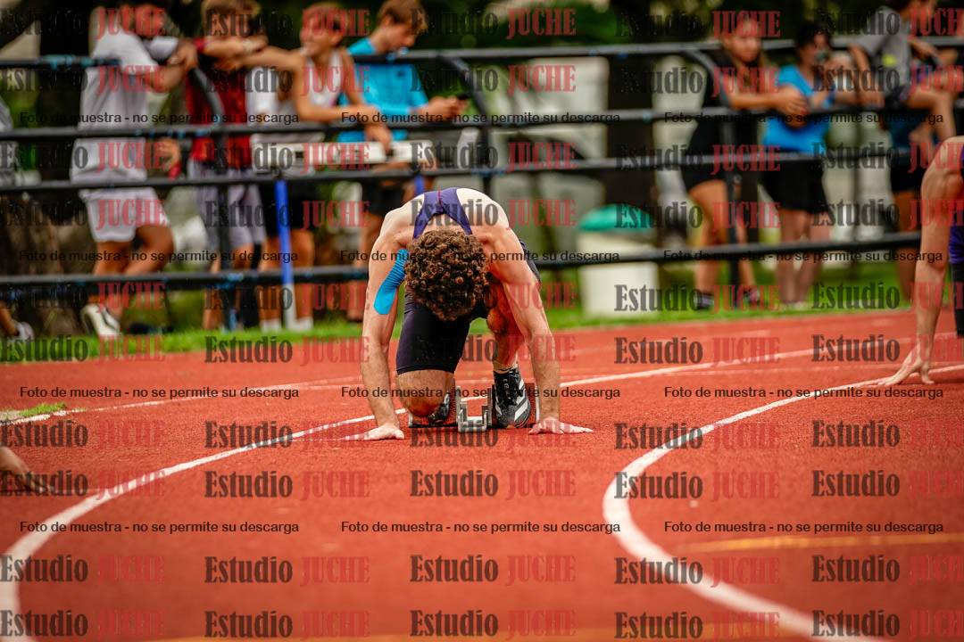 Fotos de los 200 m de varones
