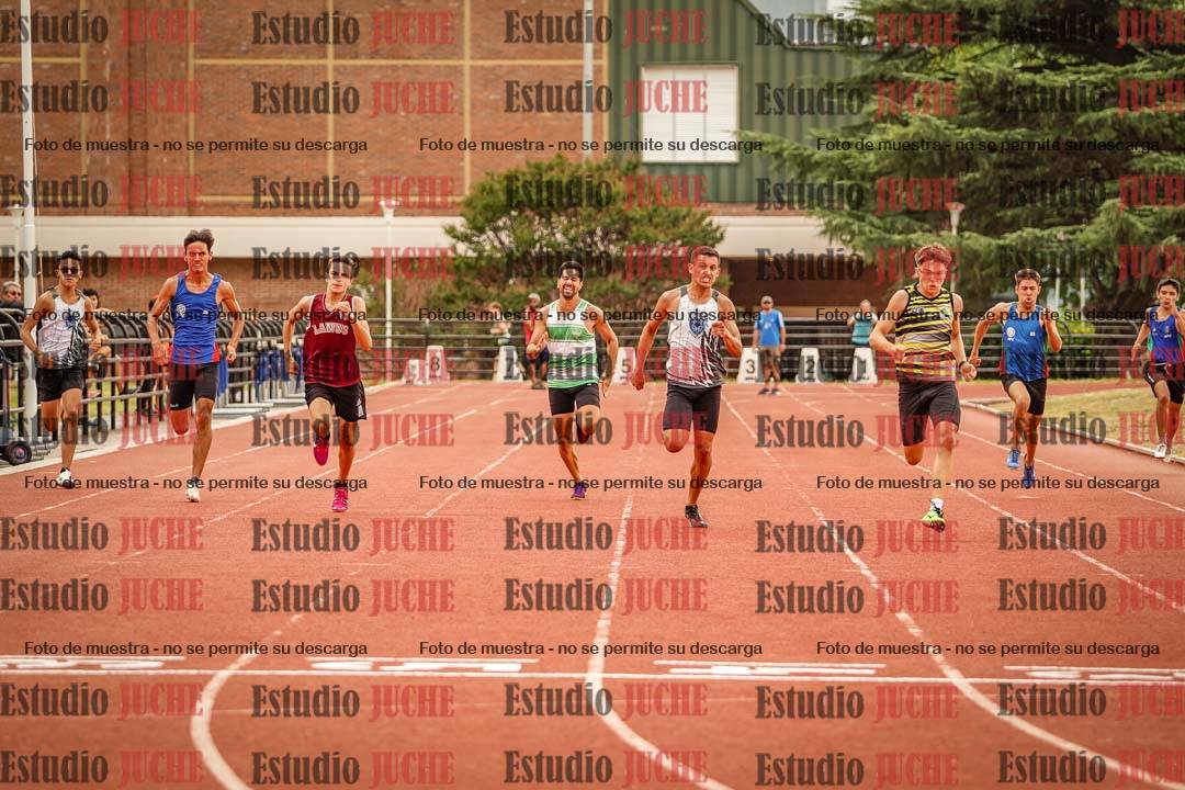 Fotos de los 200 m llanos de varones