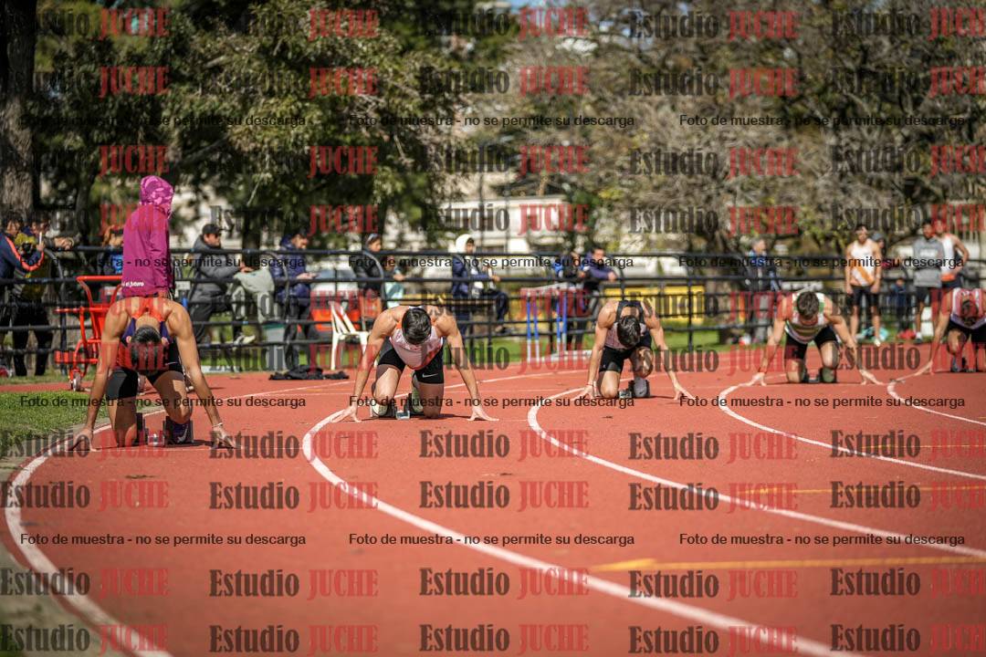 Fotos de los 200 m llanos de varones