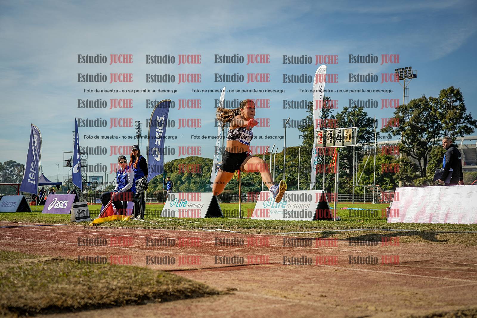 Fotos del salto triple de mujeres