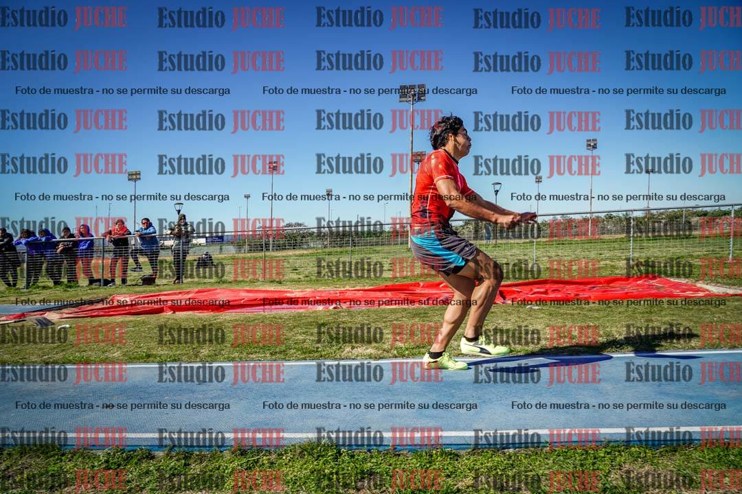 Fotos del salto triple de varones