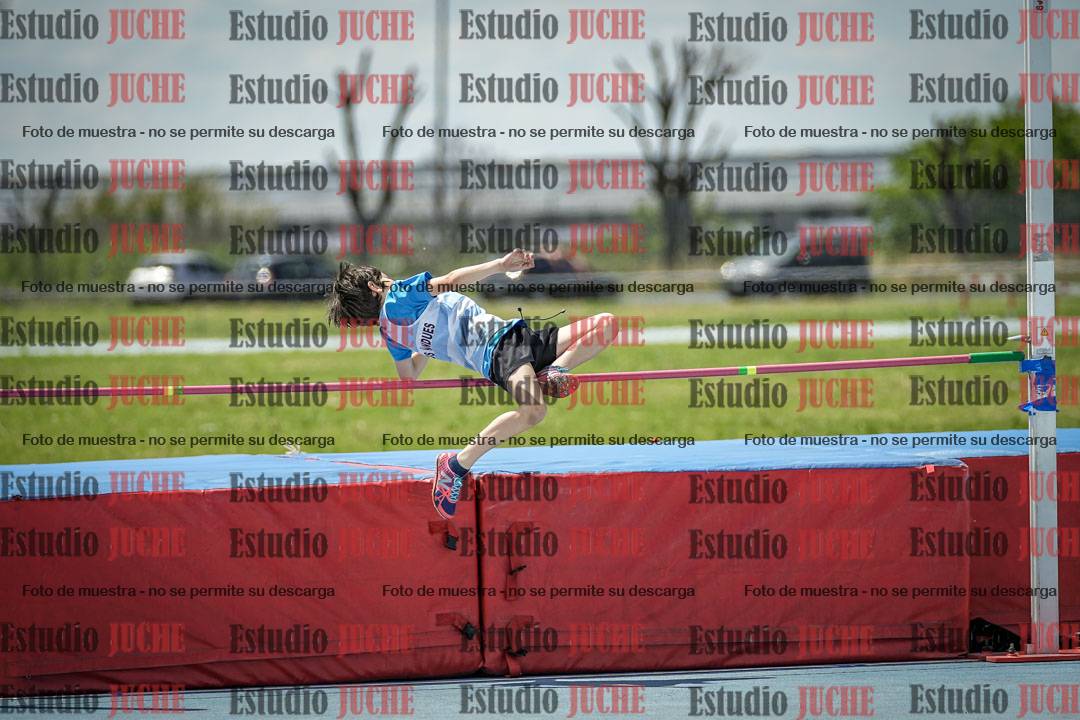 Fotos del salto en alto de varones - U12