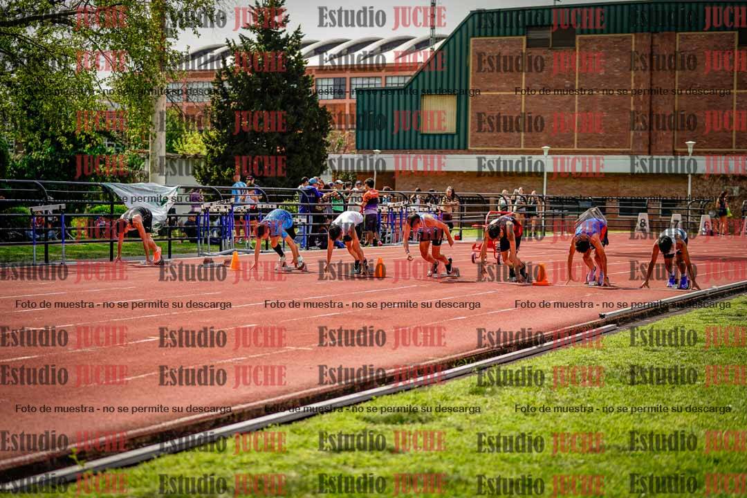 Fotos de los 80 m llanos de varones - FINAL