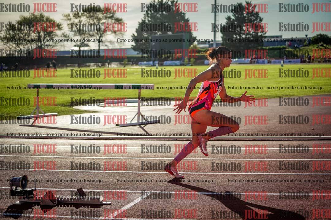 Fotos de los 400 m con vallas de mujeres - FINAL