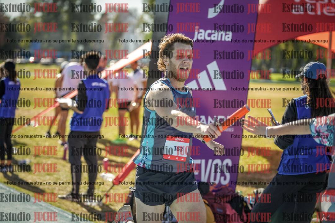 Fotos durante los relevos