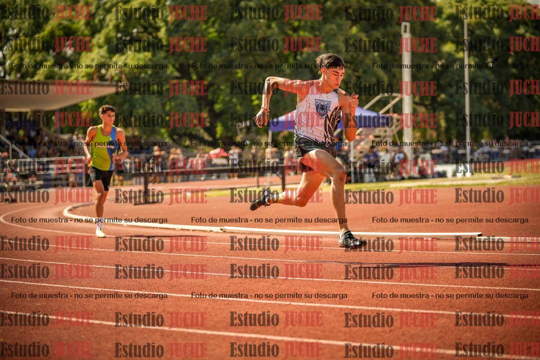 Fotos de los 400 m llanos de varones