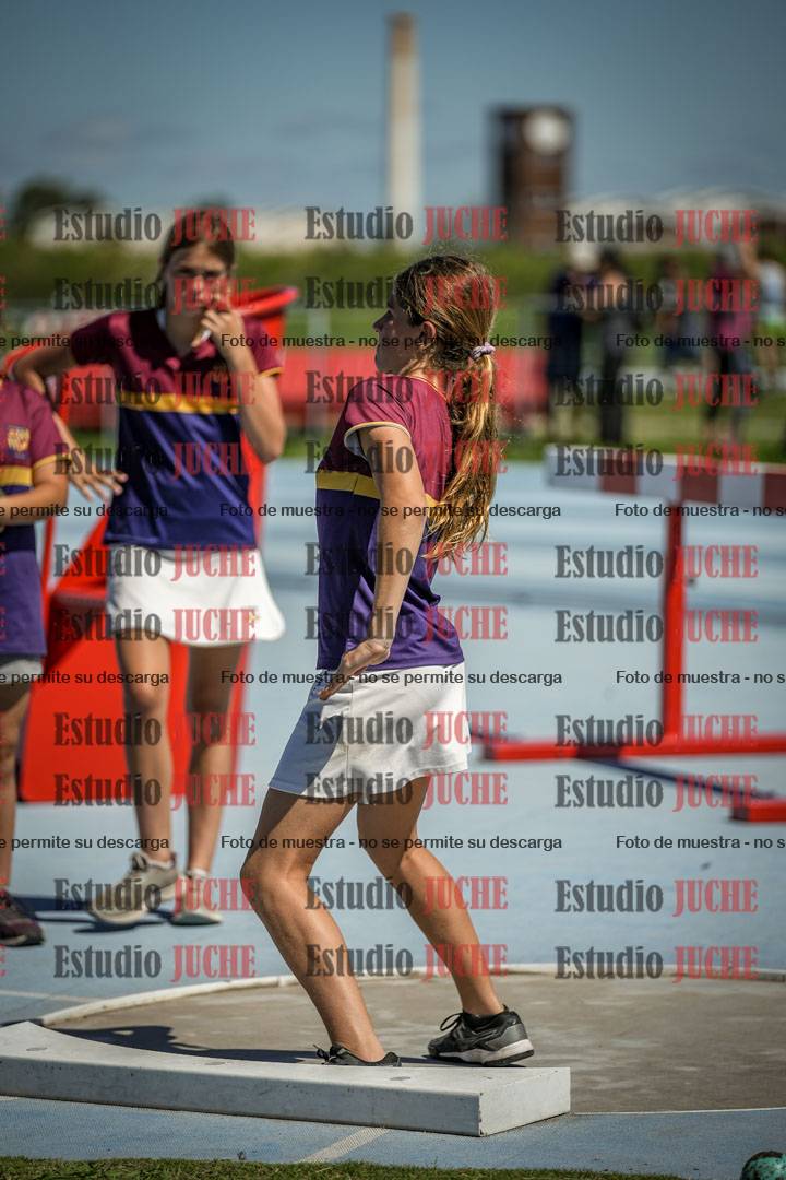 Fotos del lanzamiento de bala de mujeres - U14