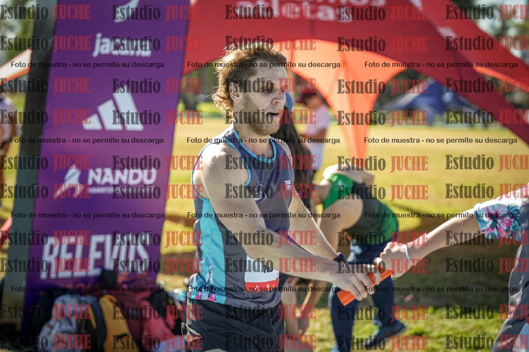 Fotos durante los relevos