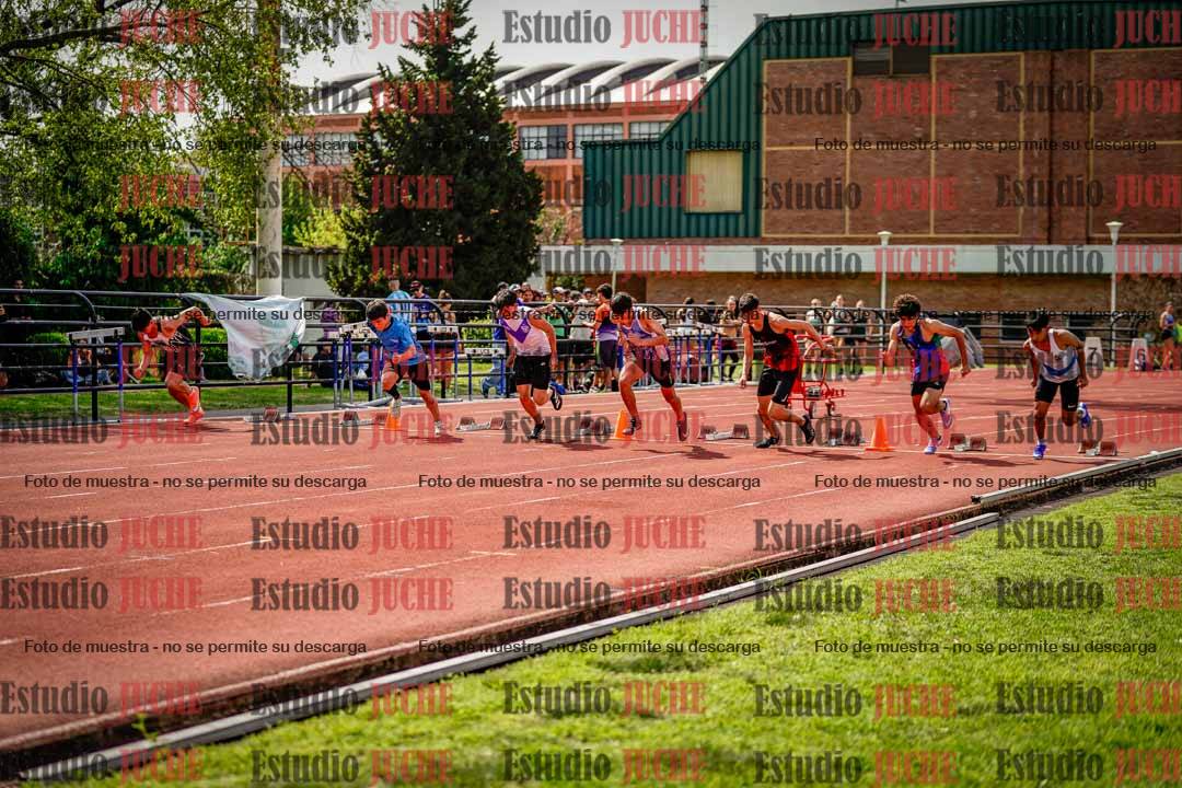 Fotos de los 80 m llanos de varones - FINAL