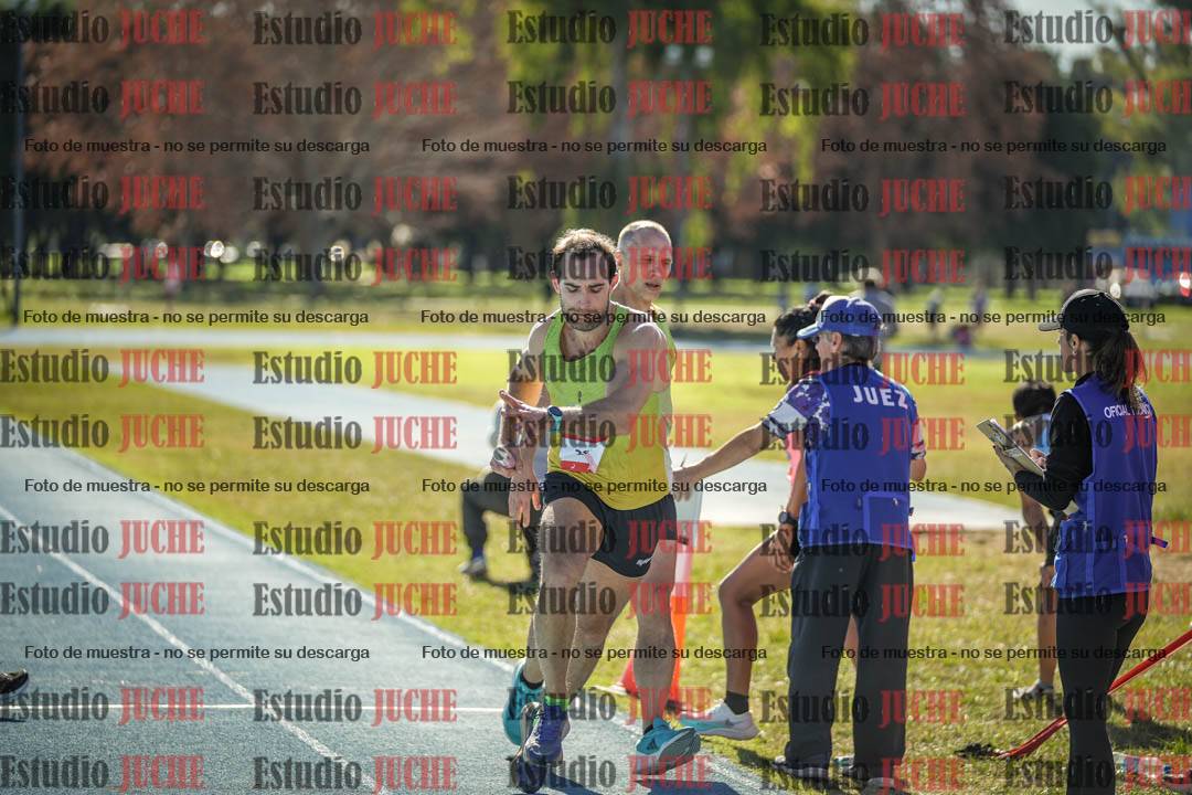 Fotos durante los relevos