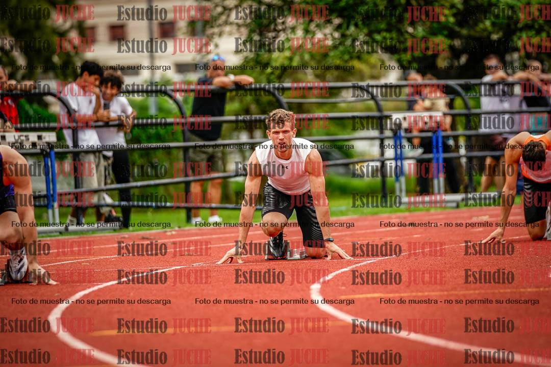 Fotos de los 200 m de varones