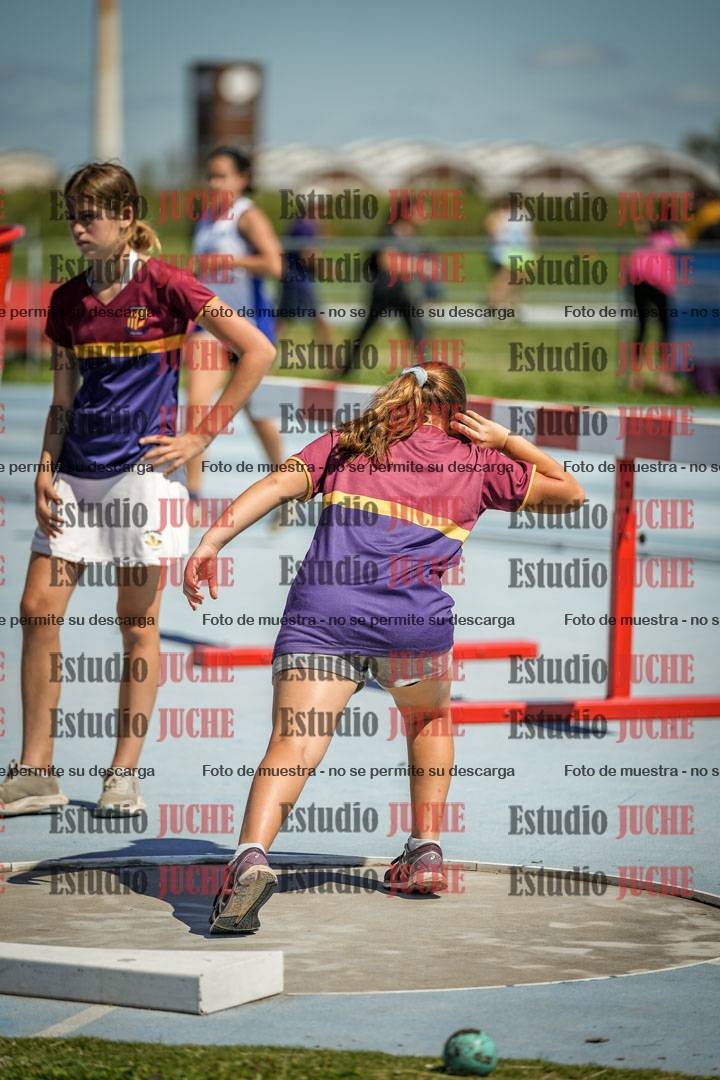 Fotos del lanzamiento de bala de mujeres - U14