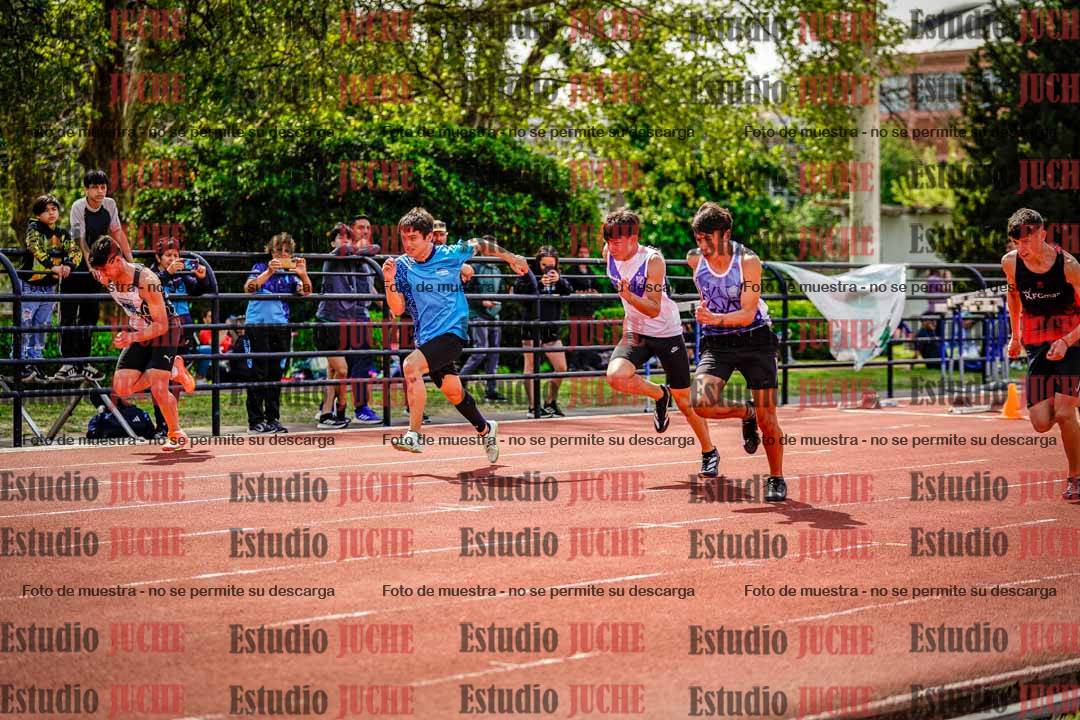 Fotos de los 80 m llanos de varones - FINAL