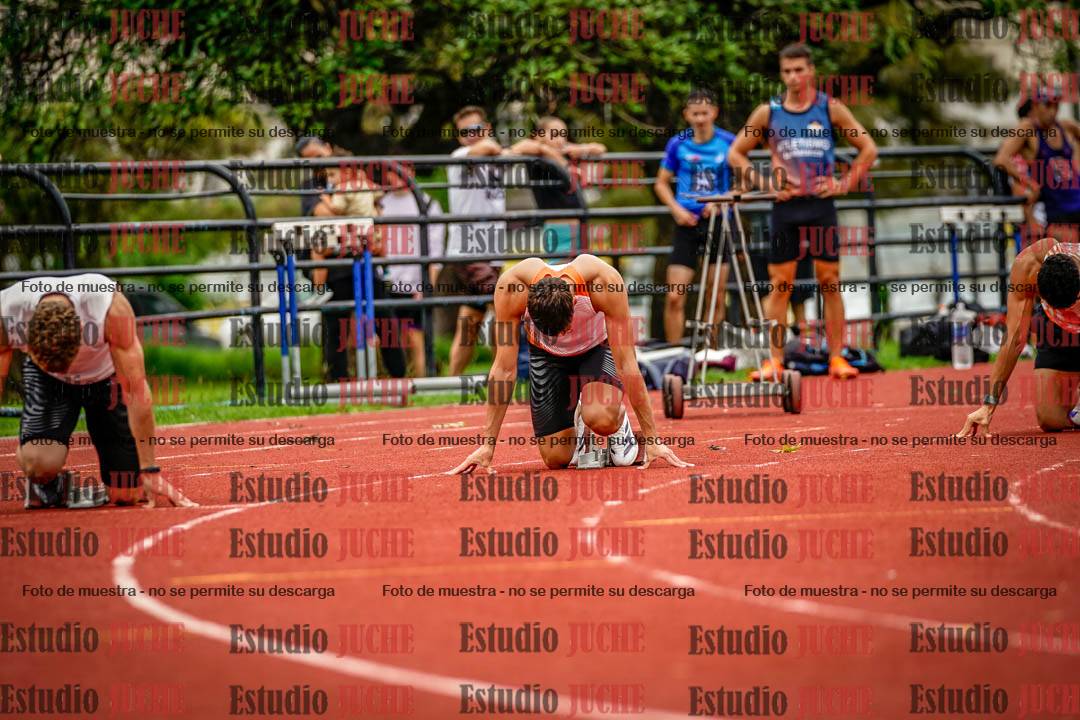 Fotos de los 200 m de varones