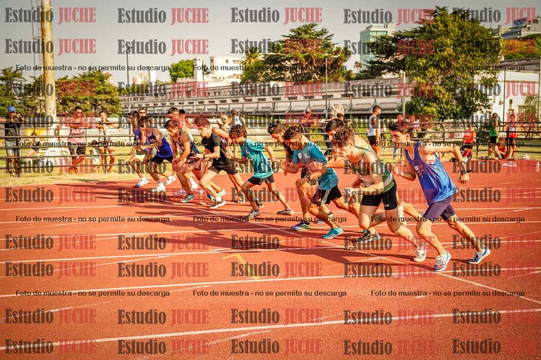 Fotos de los 1500 m llanos de varones