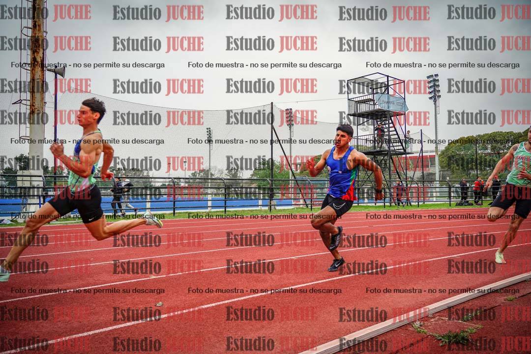 Fotos de los 200 m llanos de varones