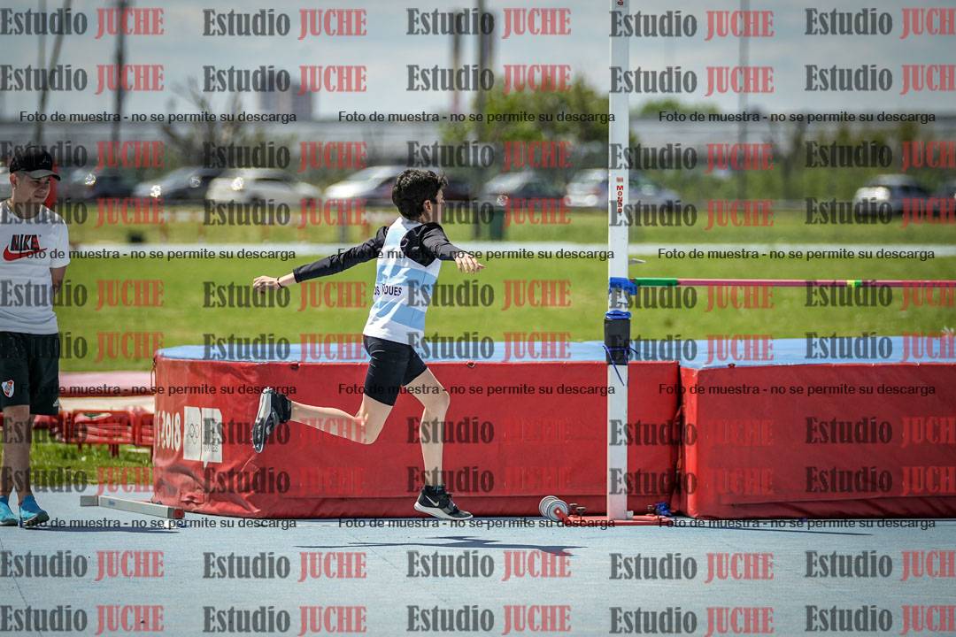 Fotos del salto en alto de varones - U12