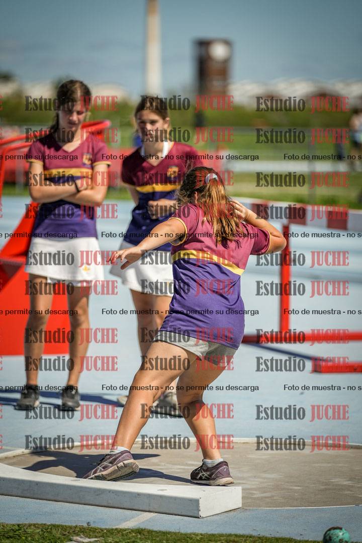 Fotos del lanzamiento de bala de mujeres - U14