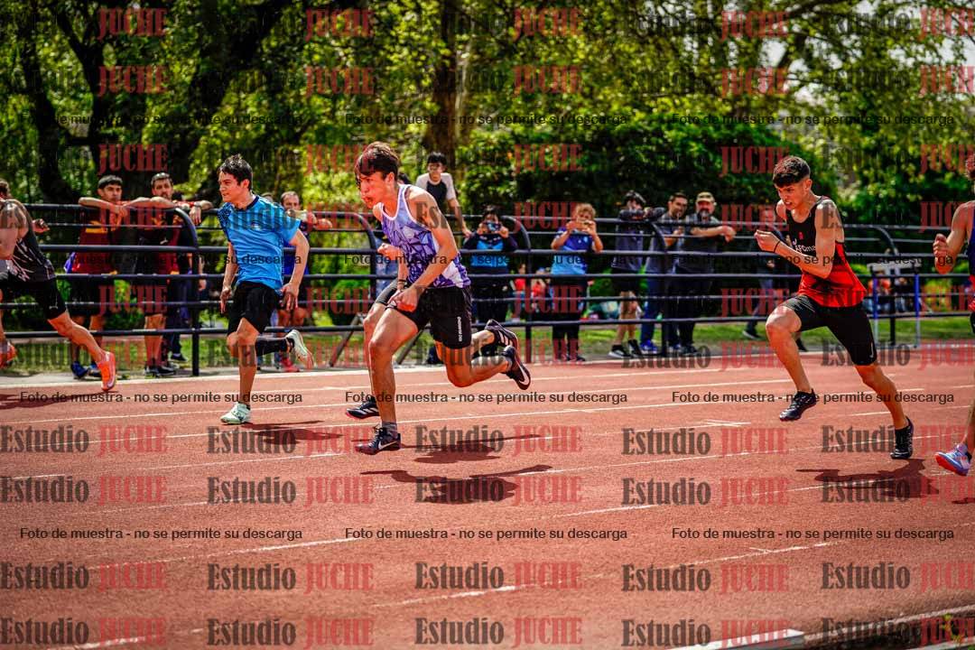 Fotos de los 80 m llanos de varones - FINAL