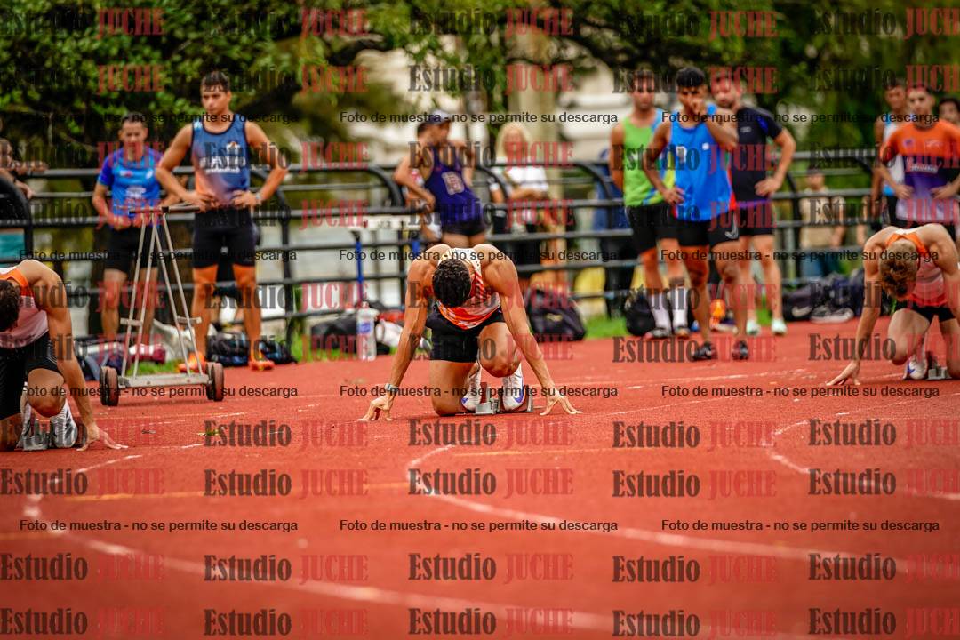 Fotos de los 200 m de varones