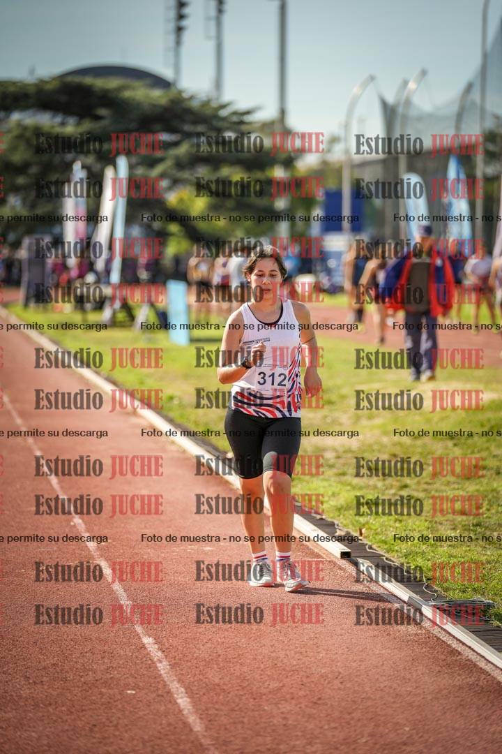 Fotos de los 5000 m de marcha de mujeres