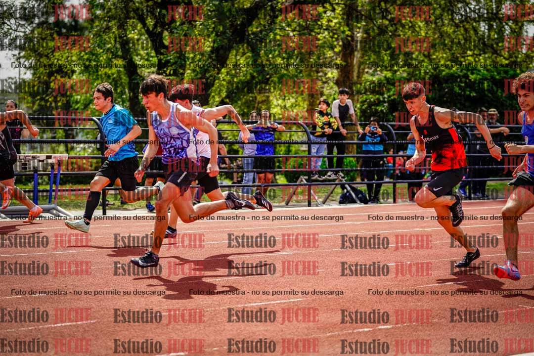 Fotos de los 80 m llanos de varones - FINAL