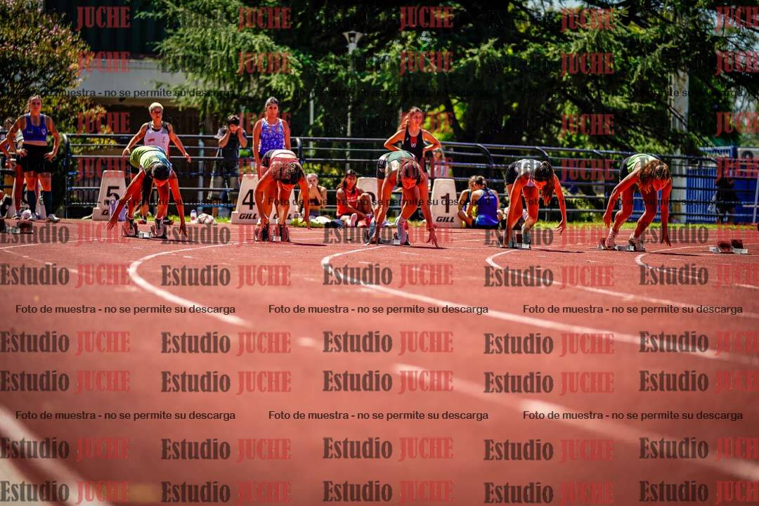 Fotos de los 100 m de mujeres