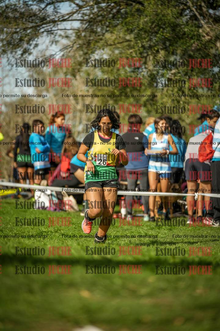 Fotos de la llegada del cross de 1000 m