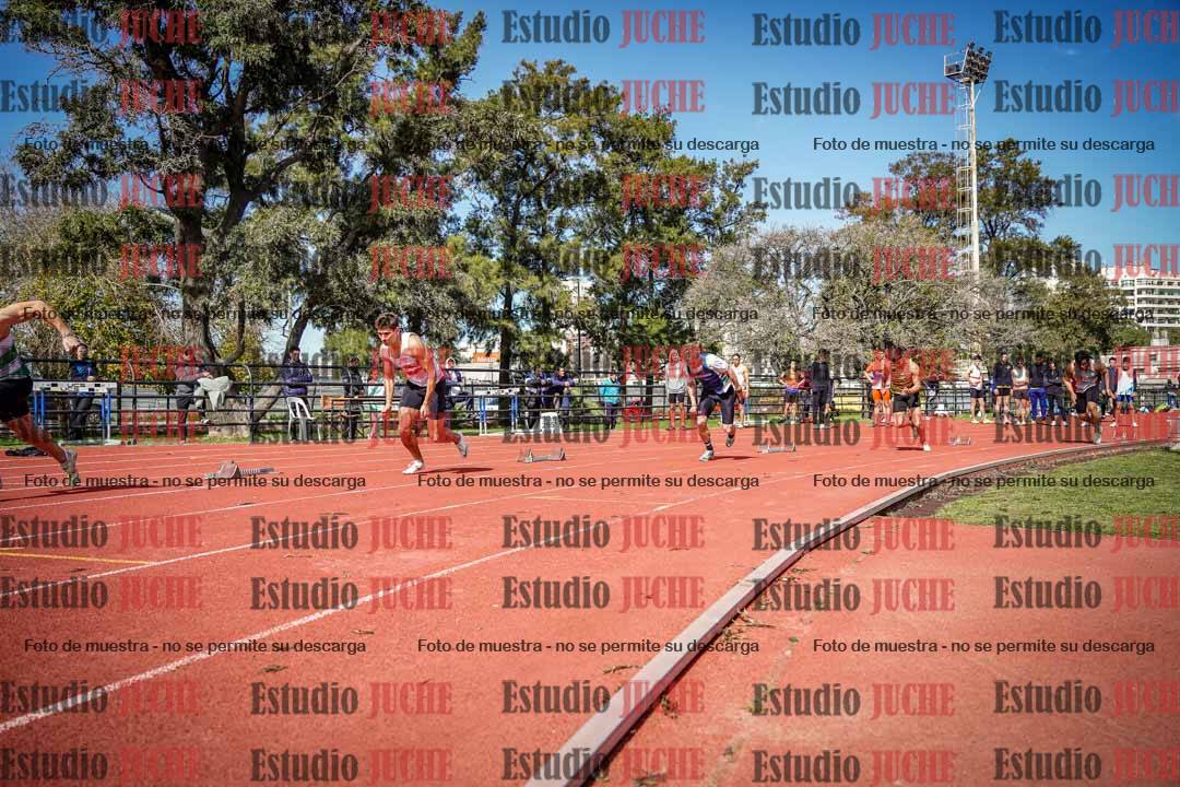 Fotos de los 200 m llanos de varones