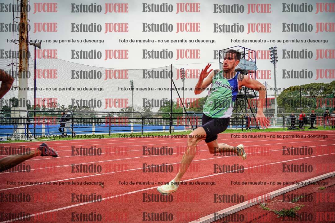 Fotos de los 200 m llanos de varones