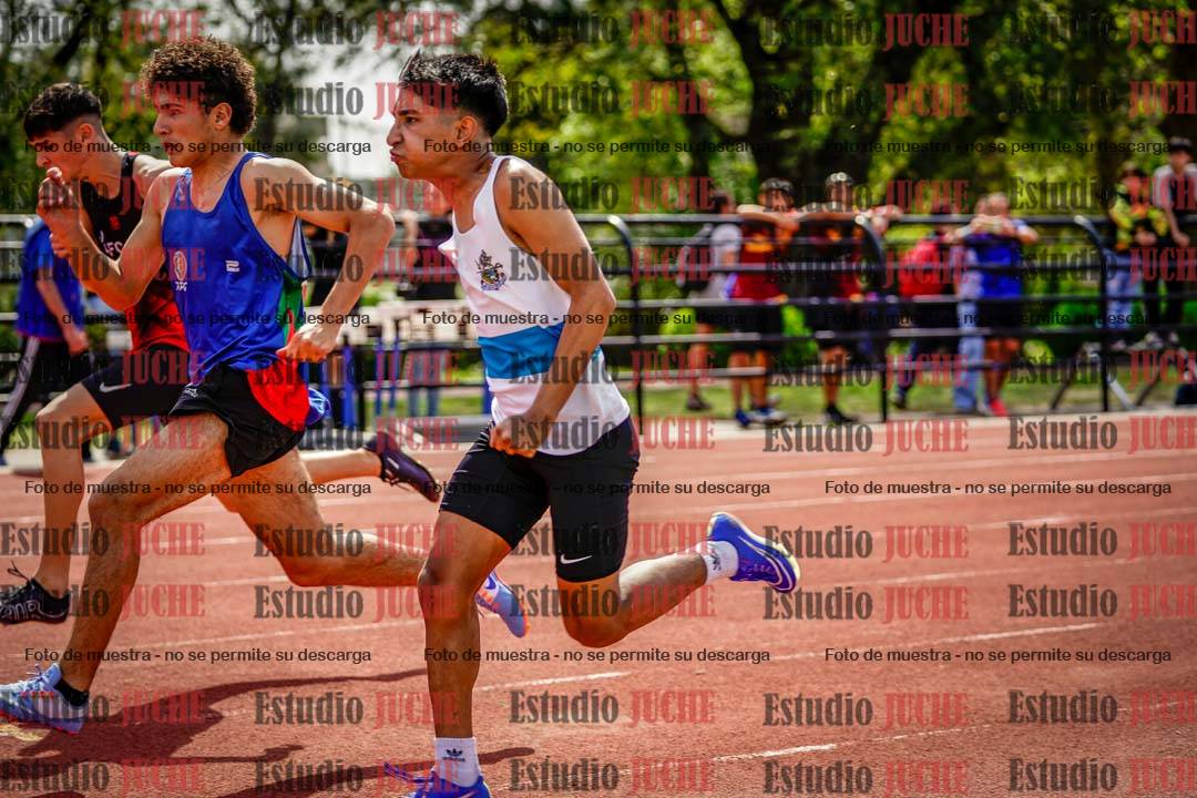 Fotos de los 80 m llanos de varones - FINAL