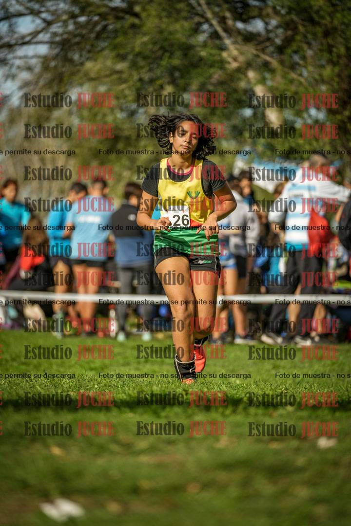 Fotos de la llegada del cross de 1000 m