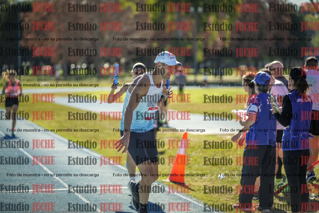 Fotos durante los relevos
