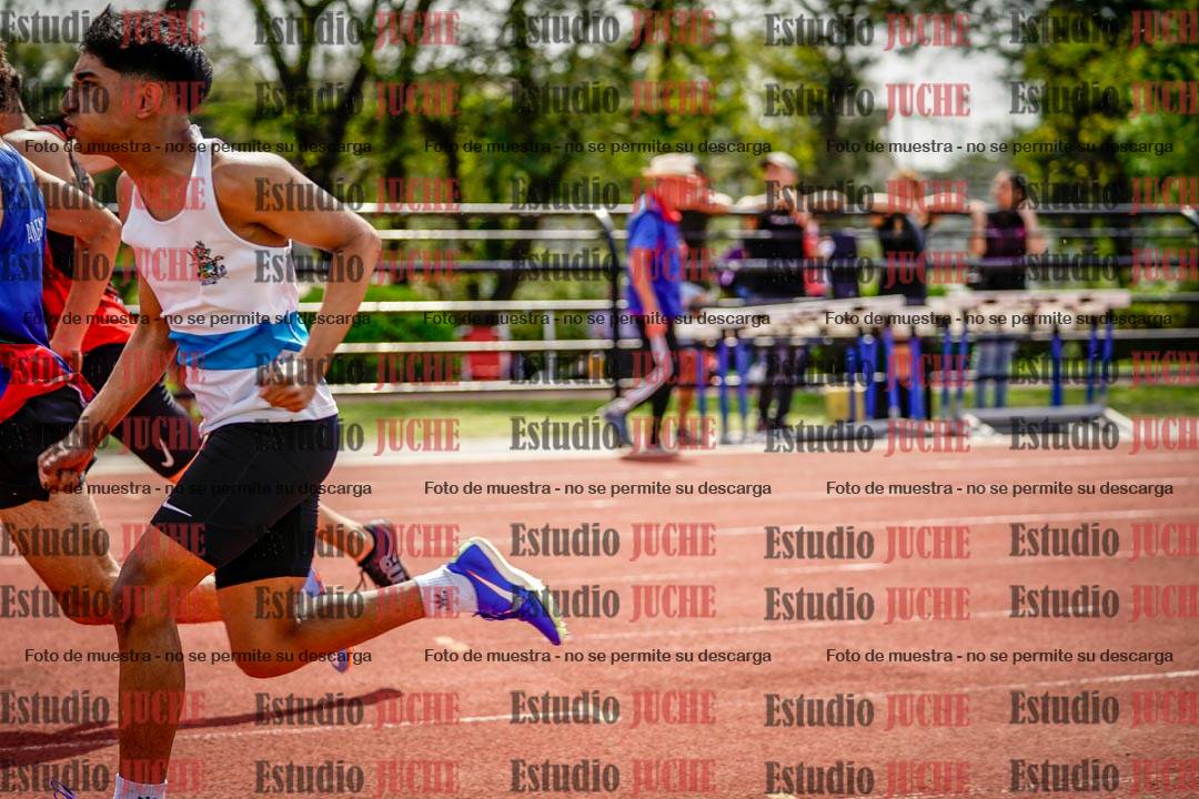 Fotos de los 80 m llanos de varones - FINAL