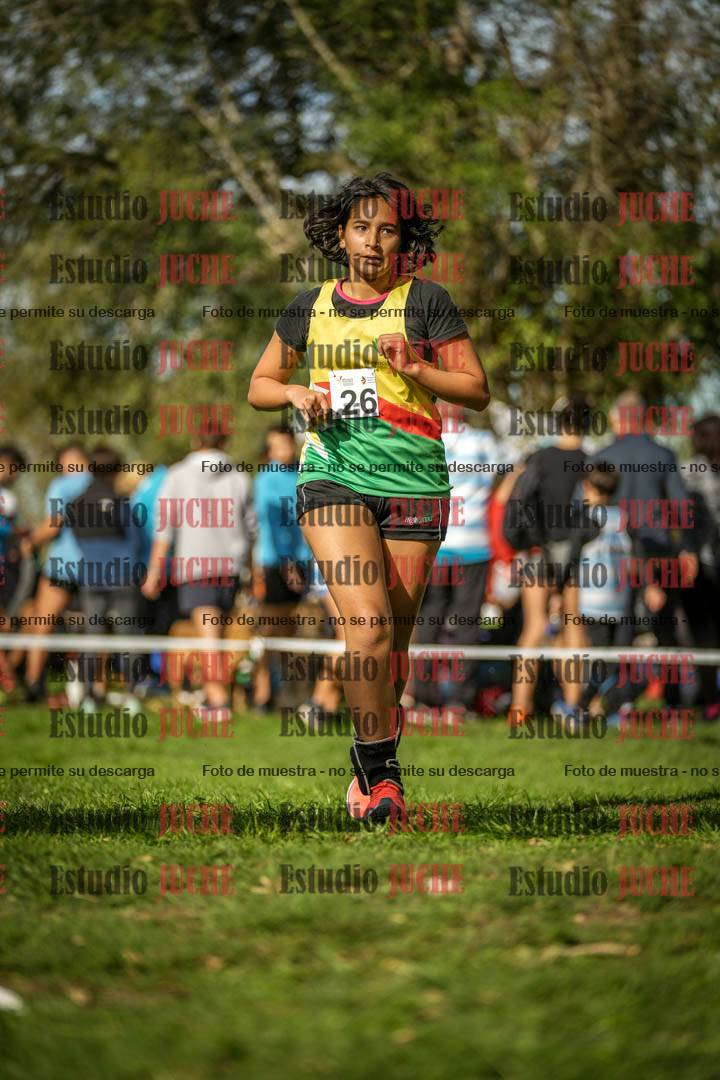 Fotos de la llegada del cross de 1000 m