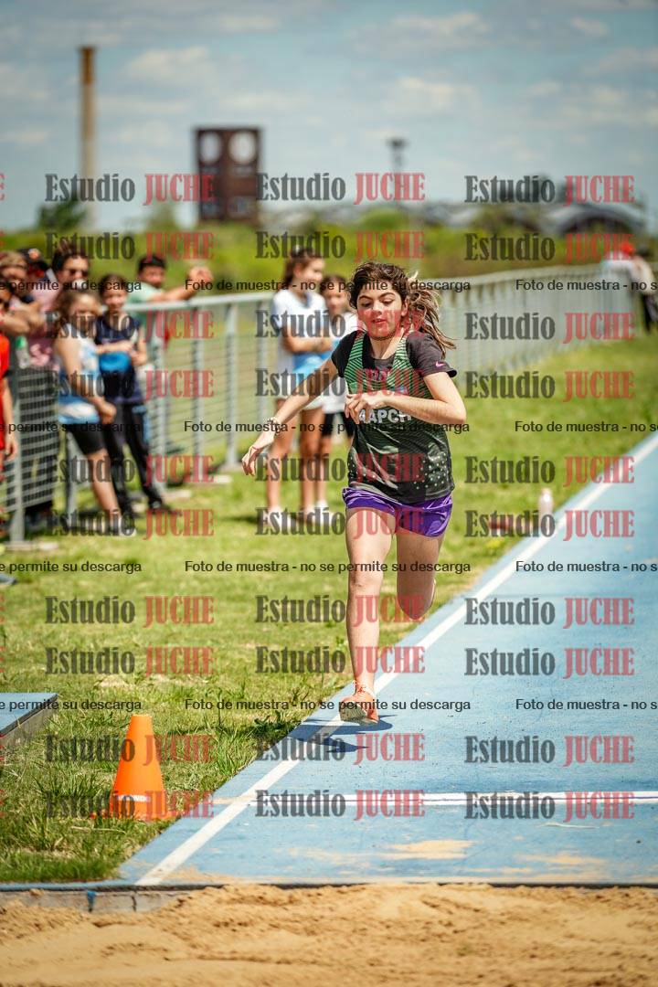 Fotos del salto en largo de mujeres - U12