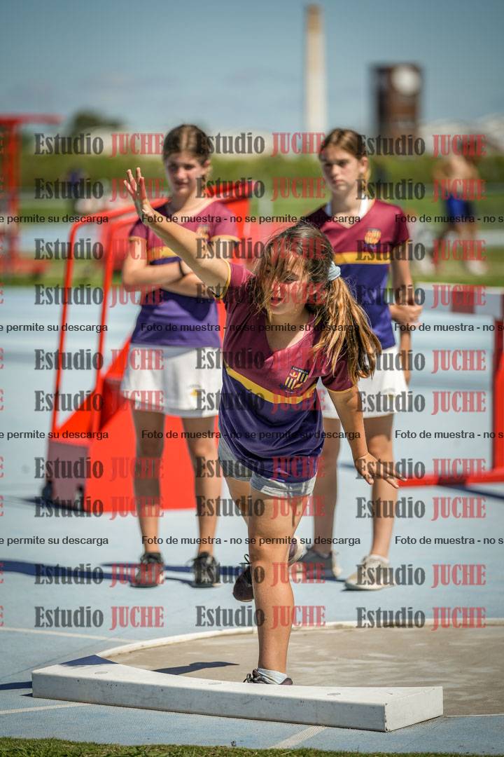 Fotos del lanzamiento de bala de mujeres - U14
